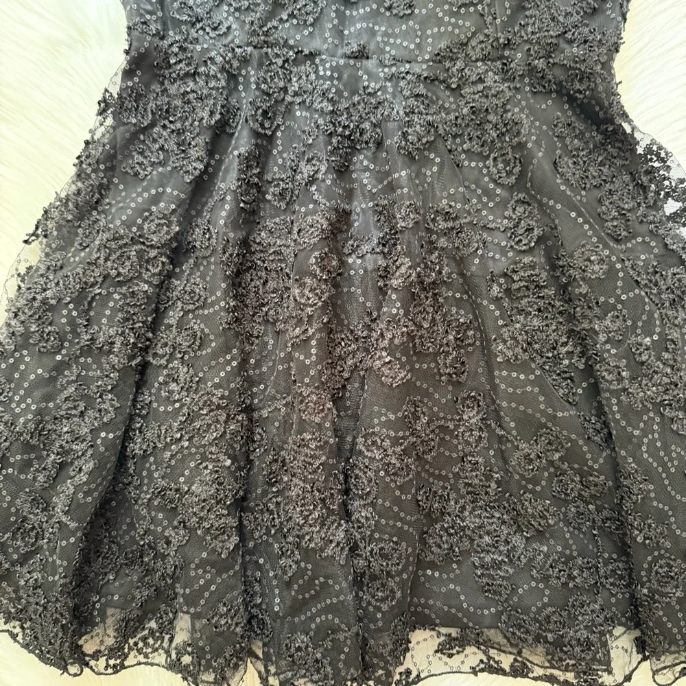 Fashion Nova Britney Rose Black Sleeveless Off-Shoulder Mini Dress Large - Picture 6 of 9